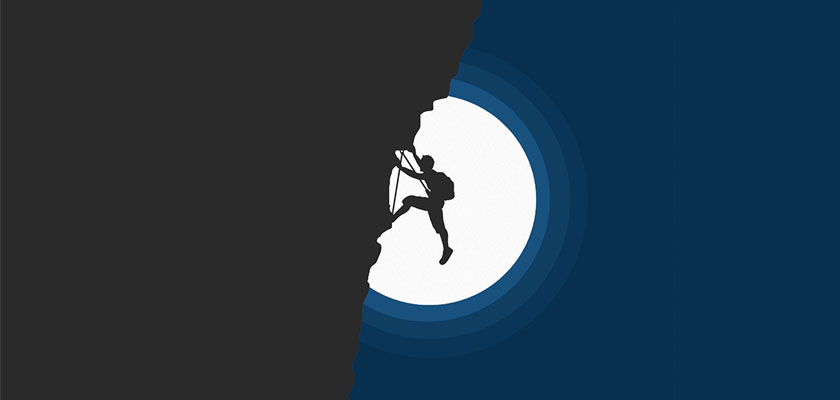 Rock Climber 1080p Wallpaper + Vector Source